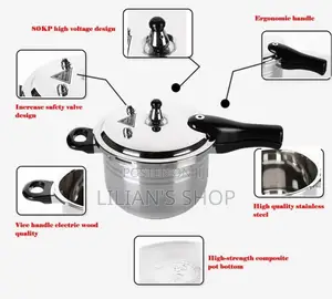 12litres (30CM) Stainless Steel Pressure Cooker