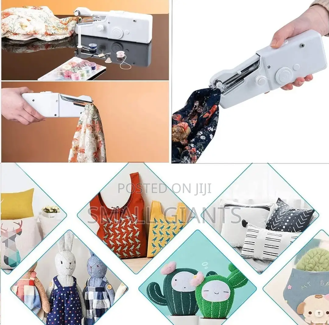 Cordless and Portable Handheld Sewing Machine