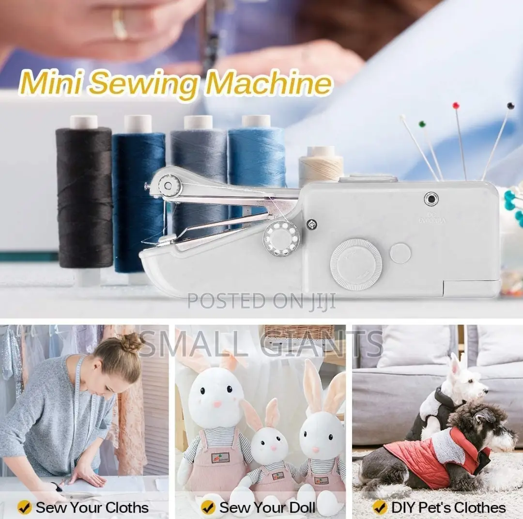 Cordless and Portable Handheld Sewing Machine