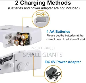 Cordless and Portable Handheld Sewing Machine