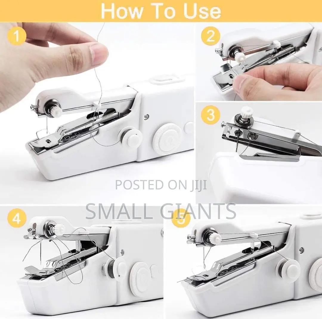 Cordless and Portable Handheld Sewing Machine