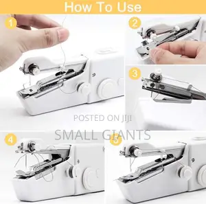 Cordless and Portable Handheld Sewing Machine