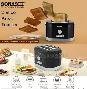 Sonashi "2-Slice" Bread Toasters \\ 730-870w \\ St-209