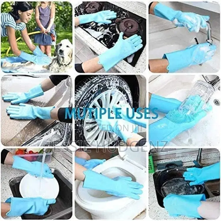 Silicone Cleaning Gloves