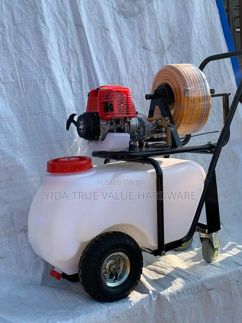 Garden Sprayer With a 50m Hose and Trolley