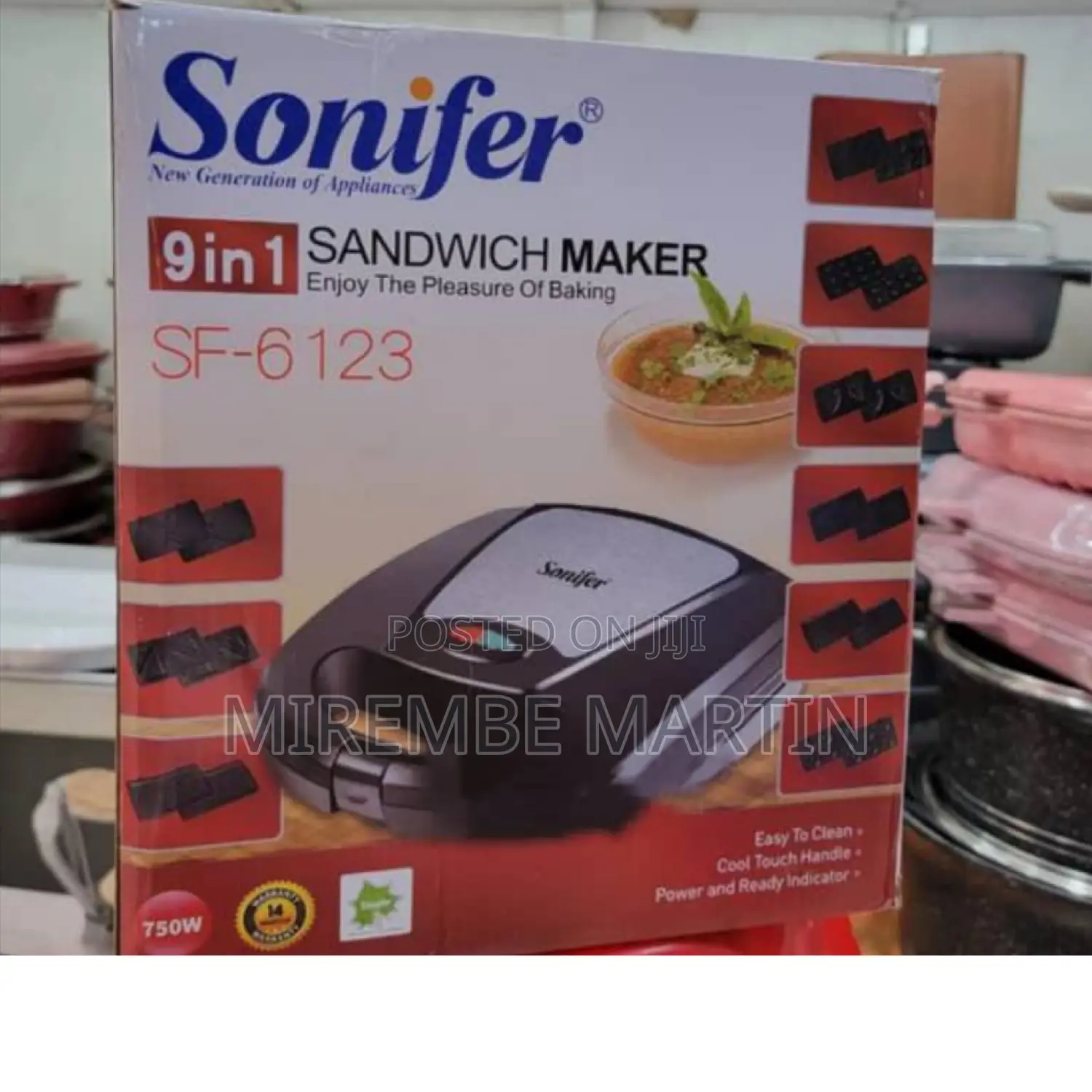 9in1 Sonifer Sandwich Maker.