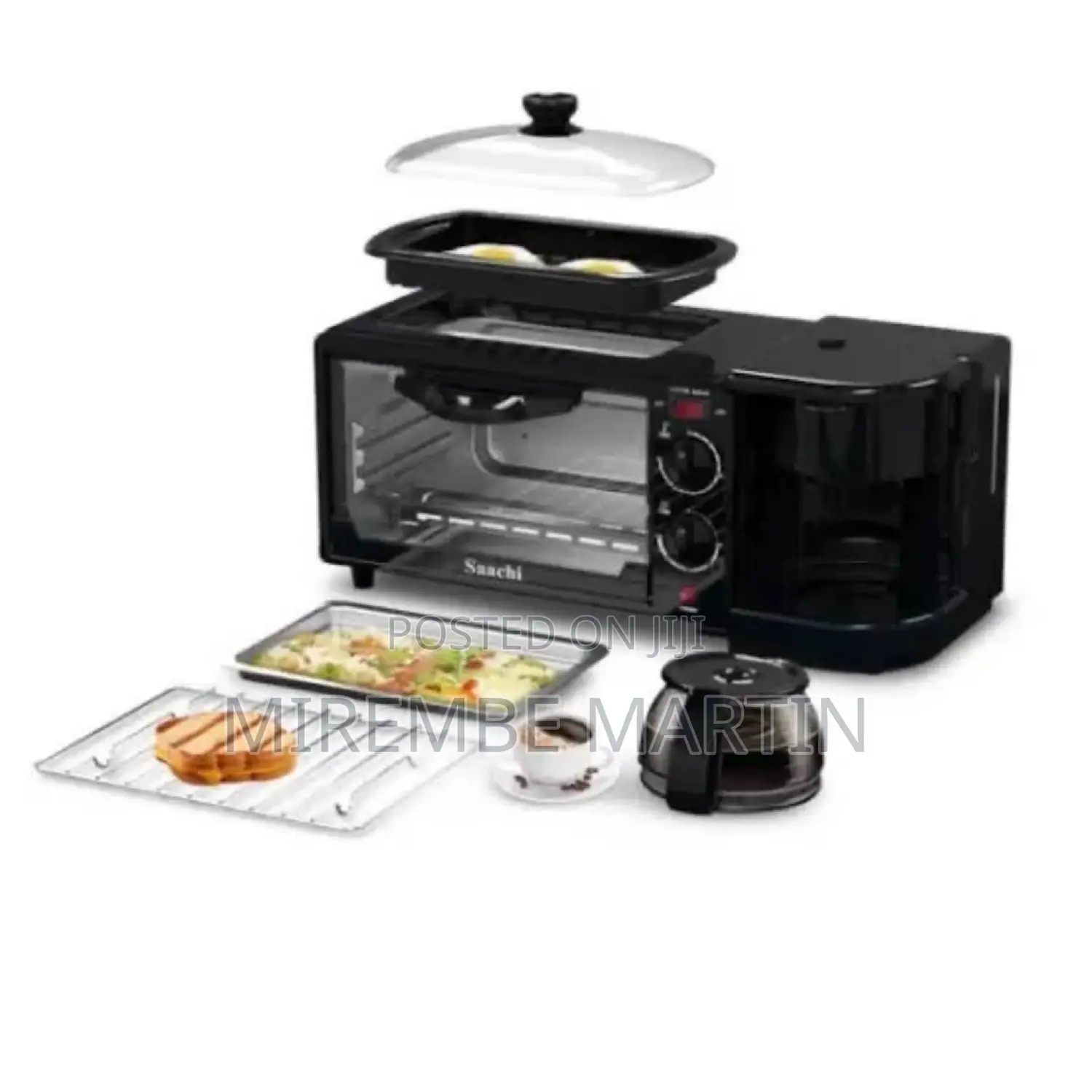 Saachi Breakfast Maker With Coffee Maker Machine.