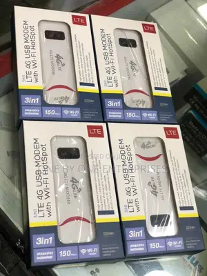 3in1 LTE 4G USB Modem With Wi-Fi Hotspot