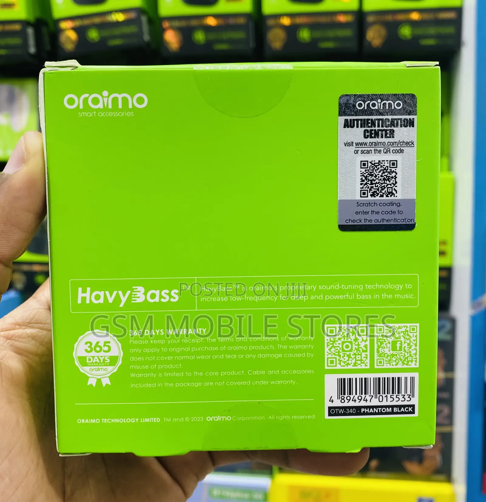 Oraimo Airbuds 4 ENC True Wireless Earbuds