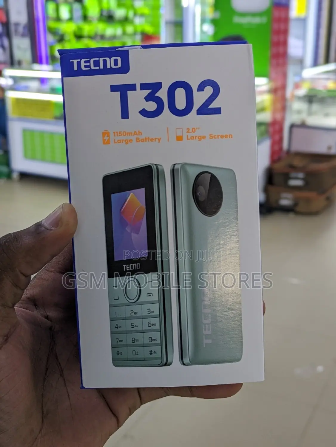New Tecno T301 Black