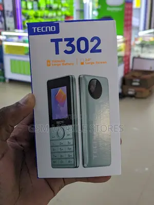 New Tecno T301 Black