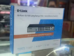 16 Port Long Range Poe+ Surveillance Switch