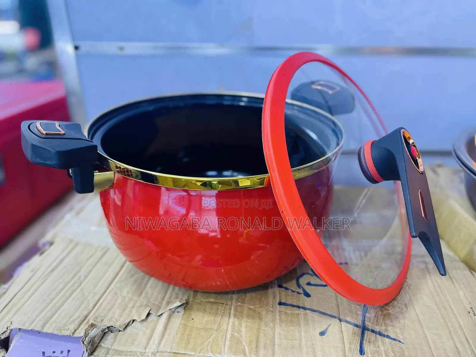7L Unique Enamel Micro-Pressure Cooker