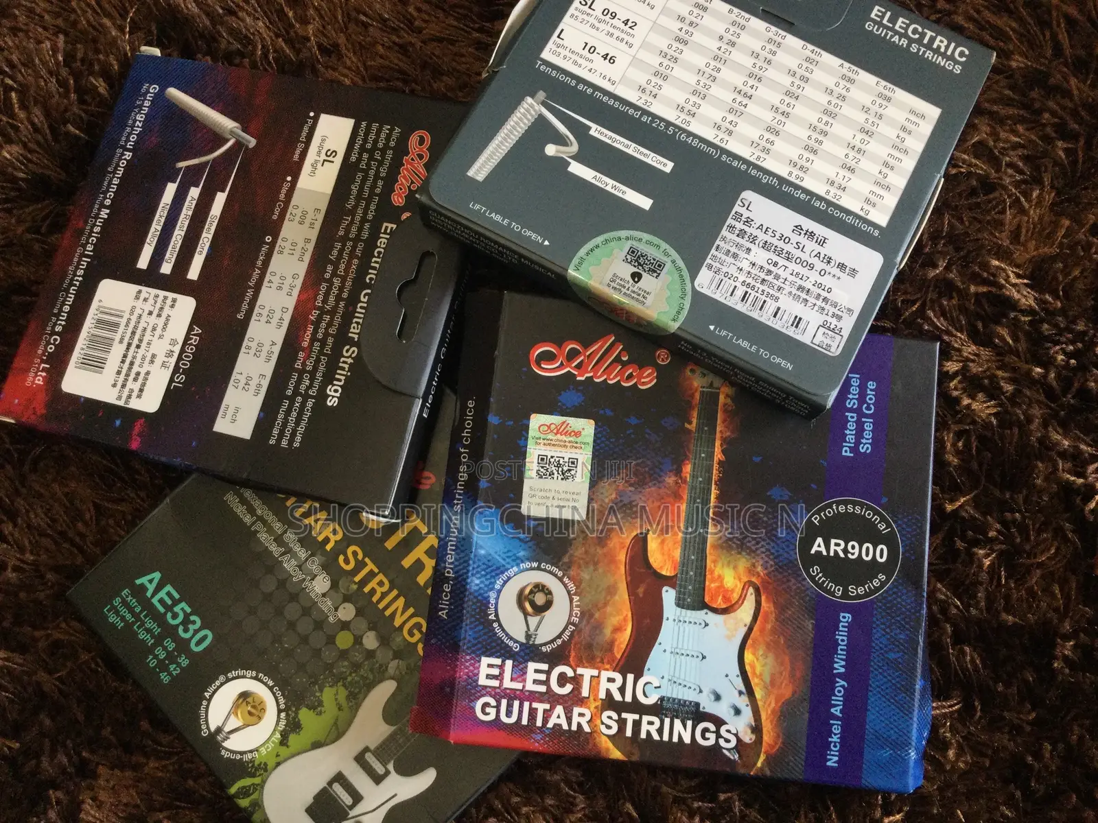 Electronic Guitar Strings Alice