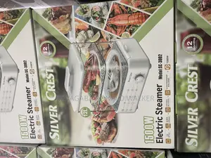 12L Silver Crest Electric Steamer 1500W