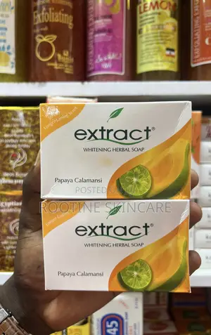 Extract Papaya Calamansi Whitening Herbal Soap