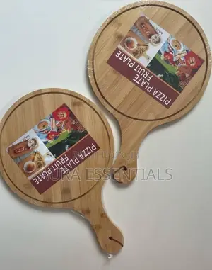 Wooden Pizza Plate