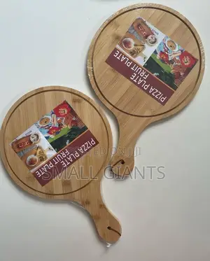 Wooden Pizza Plate