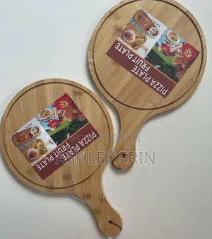 Wooden Pizza Plate