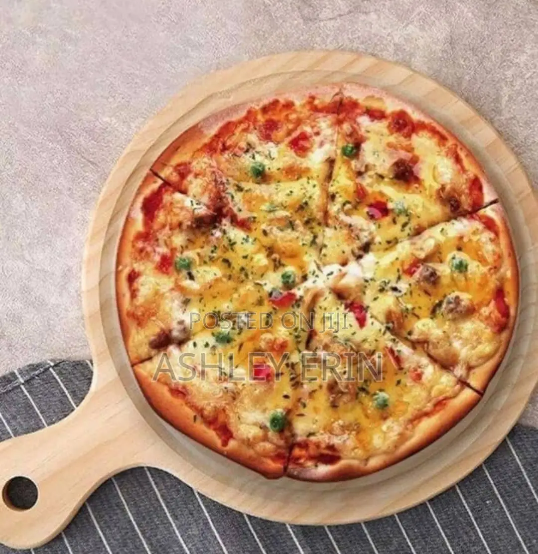 Wooden Pizza Plate