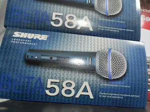 Shure Beta58a Microphone/Dynamic Microphone/Vocal Microphone