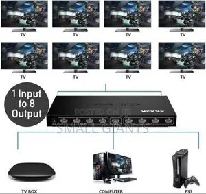 Hdmi Splitter 8 Port (1 Input to 8 Output) Converter