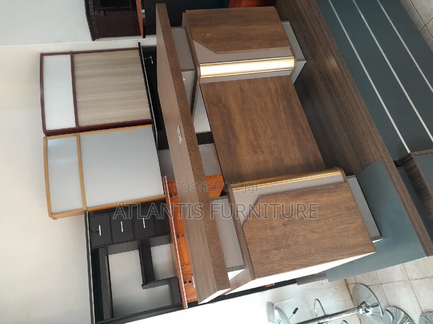 Heard Wooden Executive Office Desk