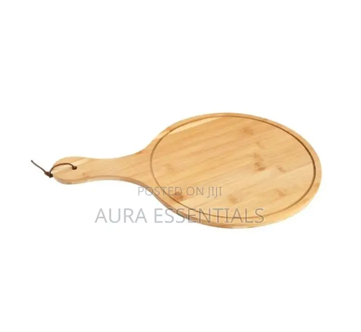 NEW Wooden Pizza Cutting and Serving Tray