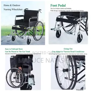 Flexible Ordinary Wheelchair