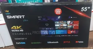 55 Inches Led Smart Plus Smart Android Digital Flat Screen.