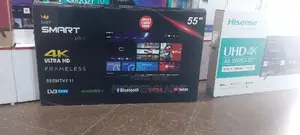 55 Inches Led Smart Plus Smart Android Digital Flat Screen.