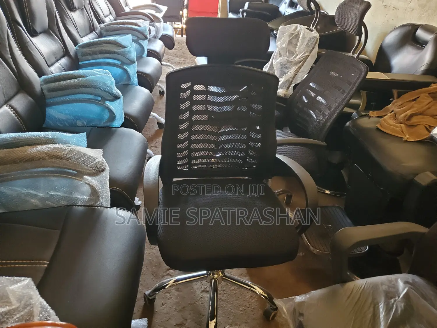 Meshed Office Chair