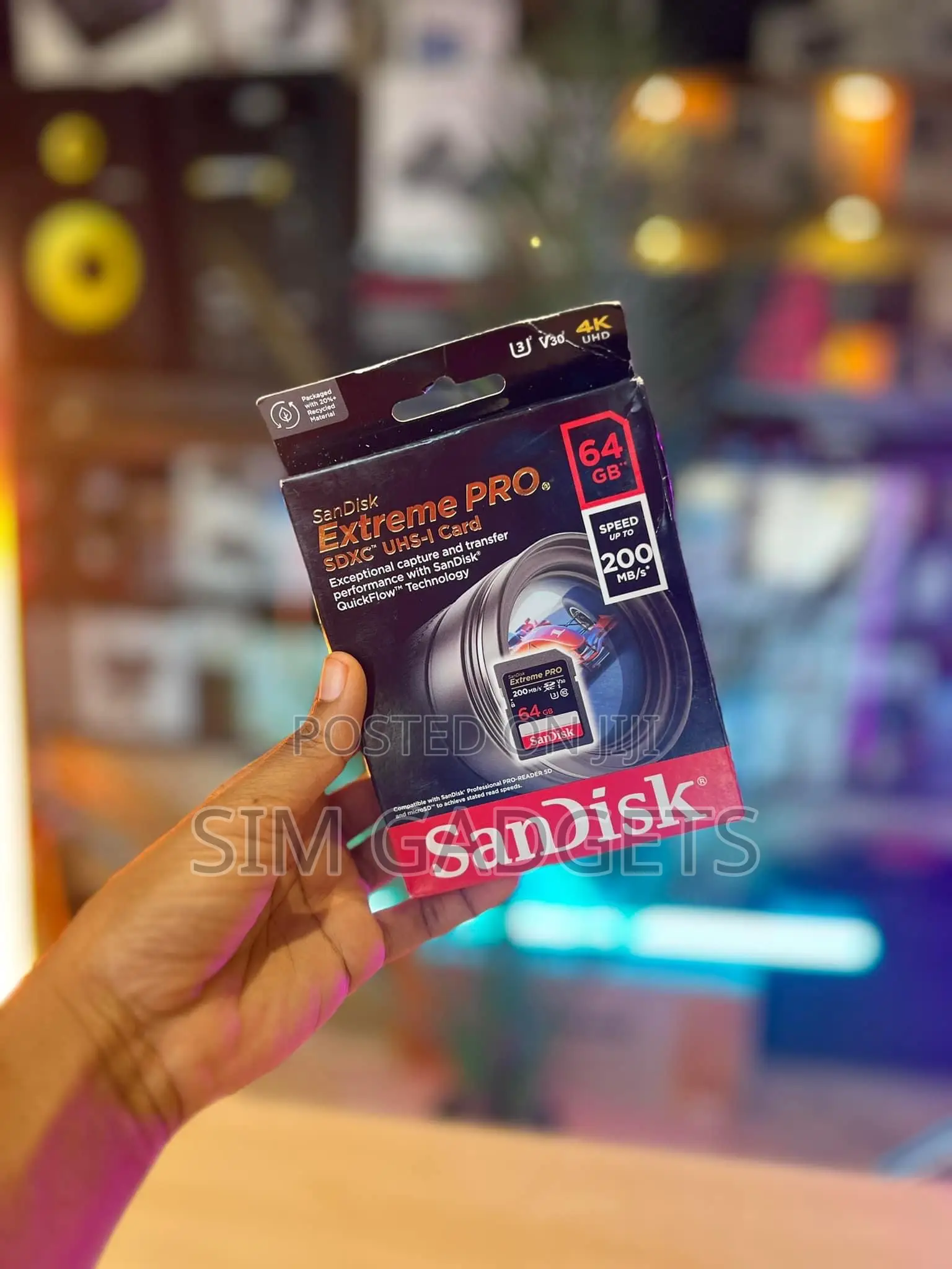 Sandisk Extreme Pro. 64gb.