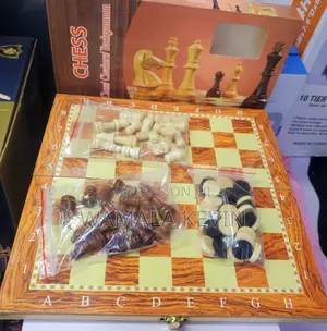 Wooden Chess Board Game