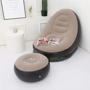 Inflatable Sofa With Foot Stool,
