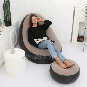 Inflatable Sofa With Foot Stool,