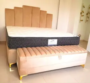 6x6 Bed With Ottoman