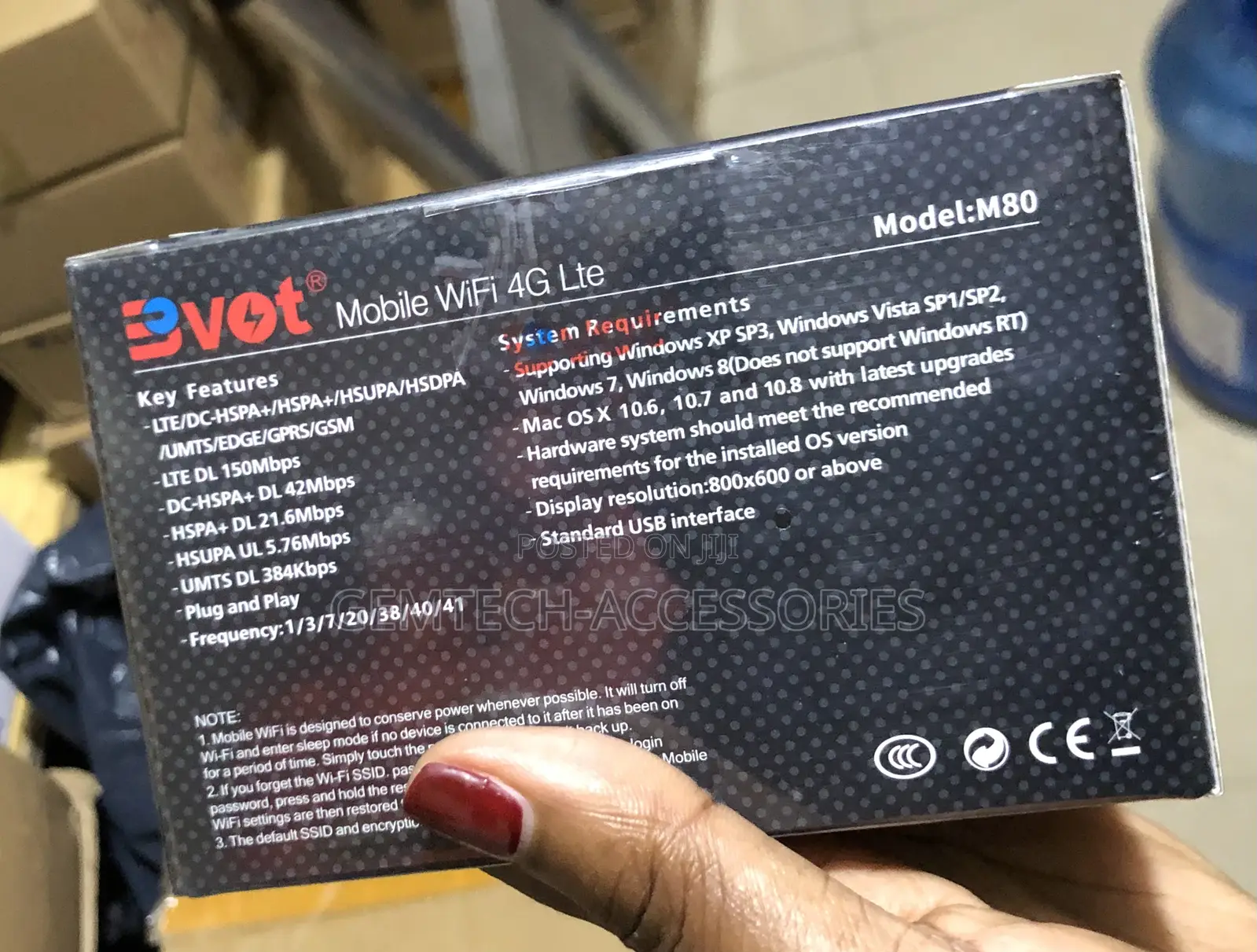 Original 4G Mifi Open to All Networks