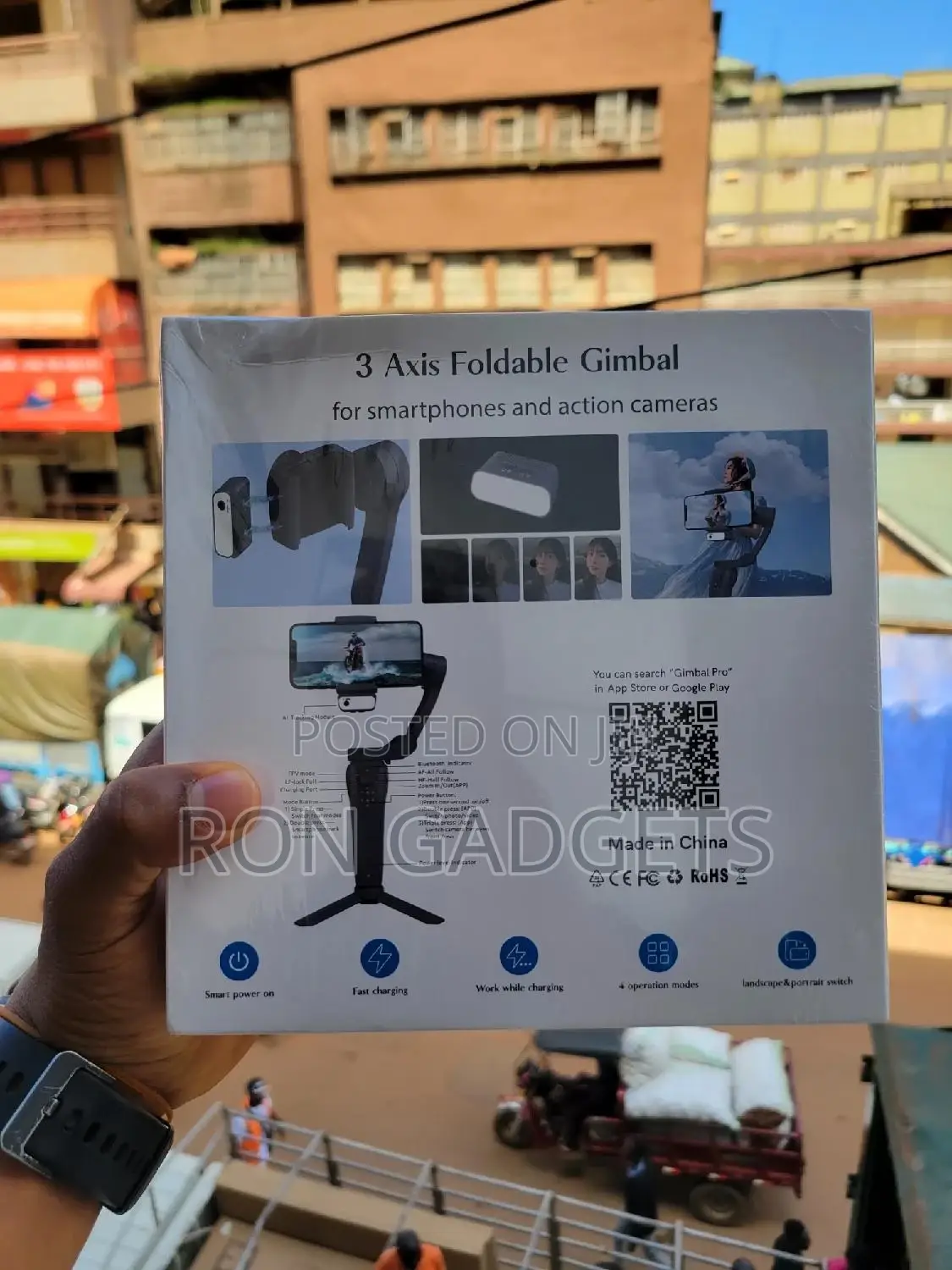 F12 3axis Gimbal With Ai Tracking