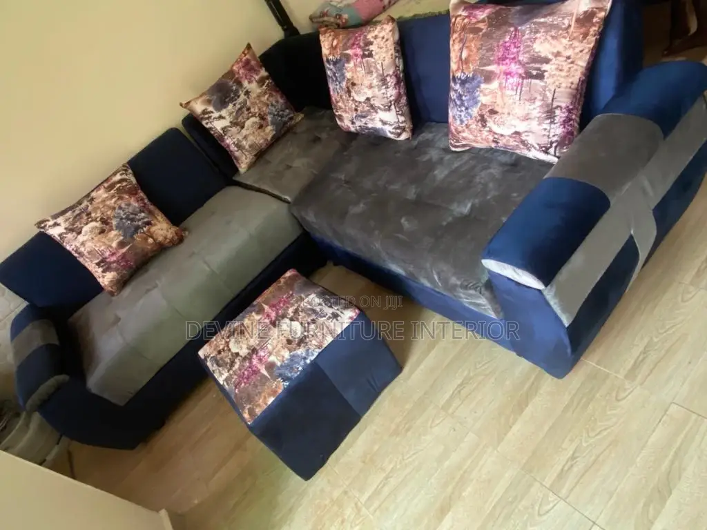 Blue Version Sofa Set