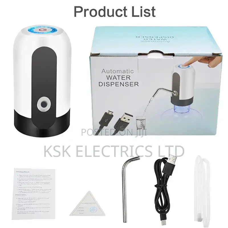 Electric Water Dispenser Mini Automatic Liquid Bottle Pump