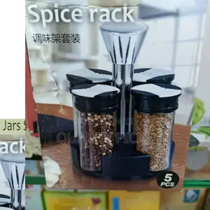 4 Jar Spice Rack