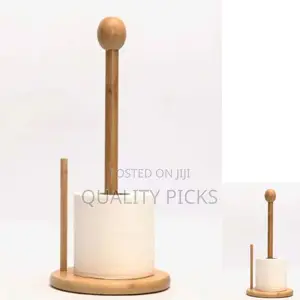 Wooden Roll Tissue Holder
