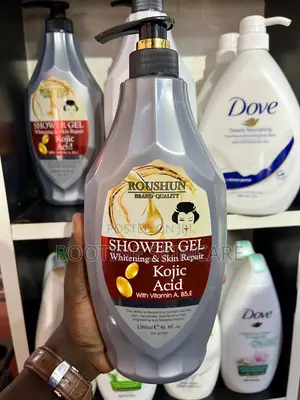 Roushun Kojic Skin Whitening Repair Shower Gel