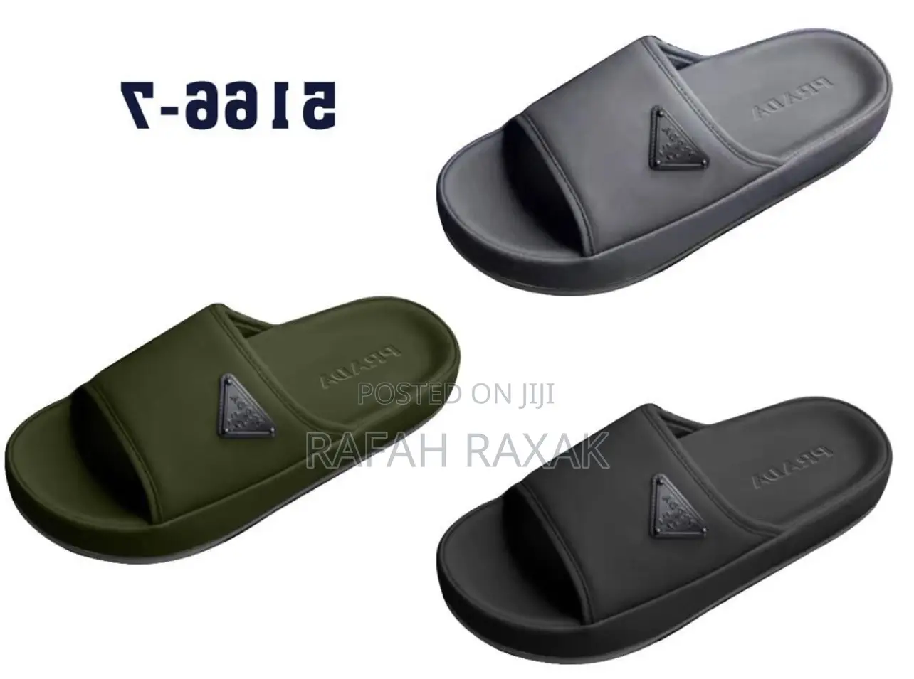 Original Men’S Classic Prada Push in Sandals