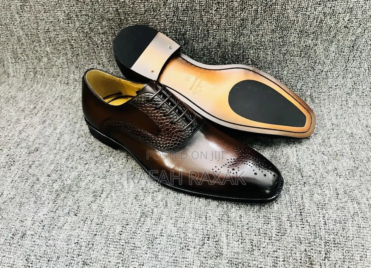 Original Brown Clarks Gentle Premium Leather Shoes