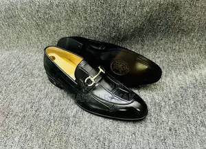 Original Black Men’S John Foster Leather Gentle Shoes