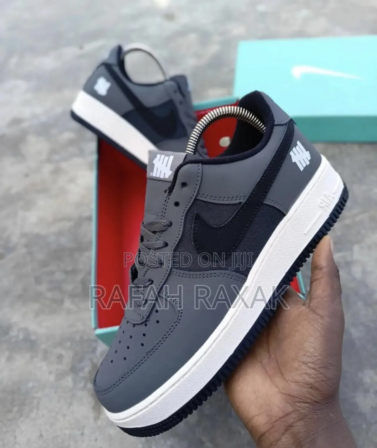 Original Grey Classy Nike Airforce 1 Sneakers