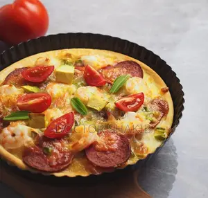 Non-Stick Corrugated Floating Pizza Making Tray