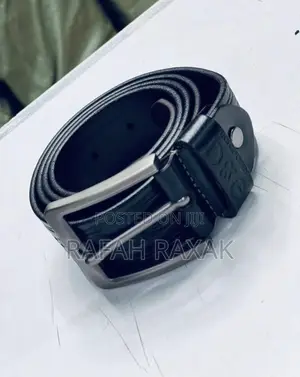 Original Black Dolce Gabbana Leather Belt